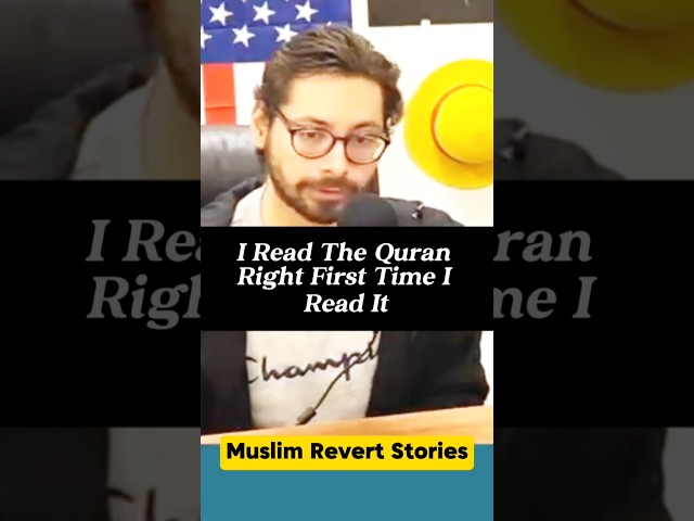 The Quran Opened My Eyes – Islam is a Way of Life #RevertStory #Quran #NewMuslim #MuslimRevert