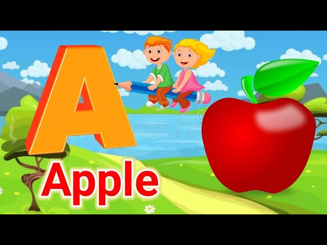 ABC Songs | A for Apple | Alphabet phonics songs | ka se kabutar songs | @AnshKumar-95991 #abcd