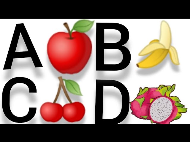 alphabets fruit names | @abckiddostv7047 | abcd song for kids| #englishrhymes