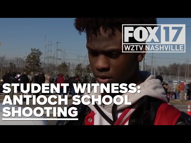 BREAKING: Antioch High School student recounts harrowing school shooting experience