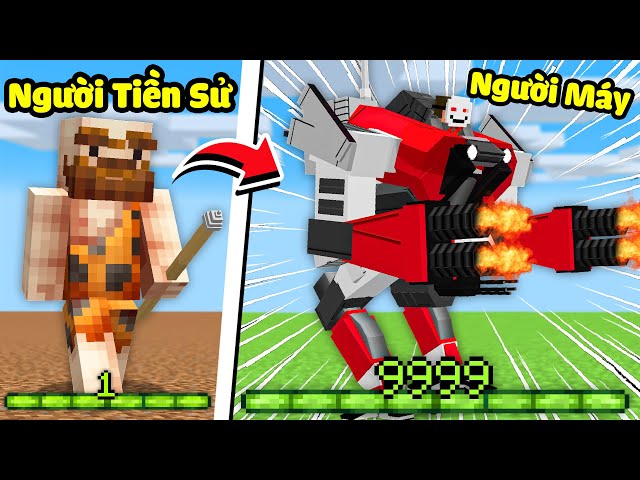 Minecraft nhưng Kinh Nghiệm = Số Năm