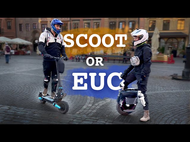 Would  you choose EUC or Escooter? ft. Andrew (JimmyChang)