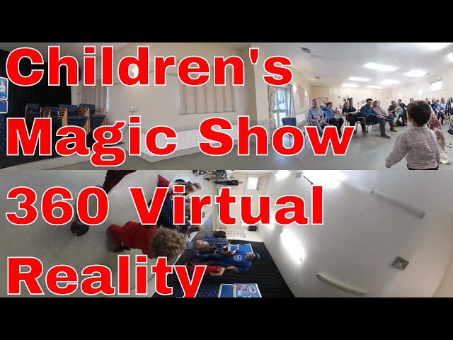 Children's Magic Show in 360 VR with Kid's Magician and Children's Entertainer Chris P Tee