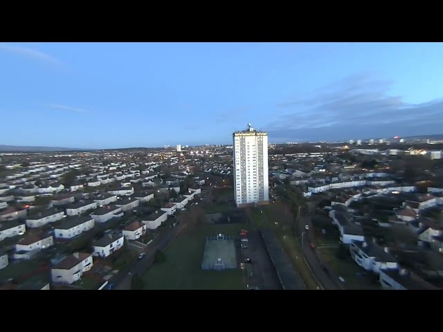 Glasgow high flat view on 2024-12-02 at 16:18 on Calf Visinse 3D VR180