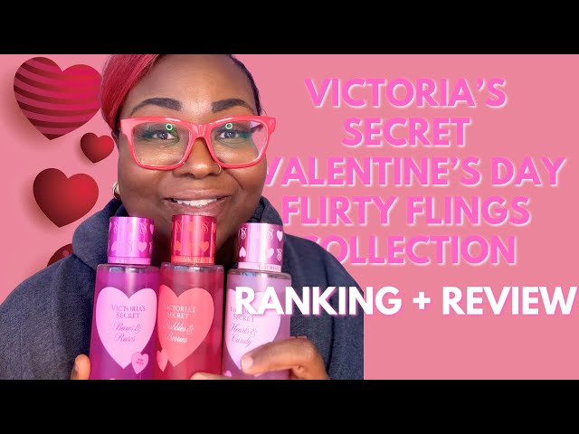 Victoria’s Secret NEW Valentine’s Day Flirty Flings Collection Review and Ranking!!!