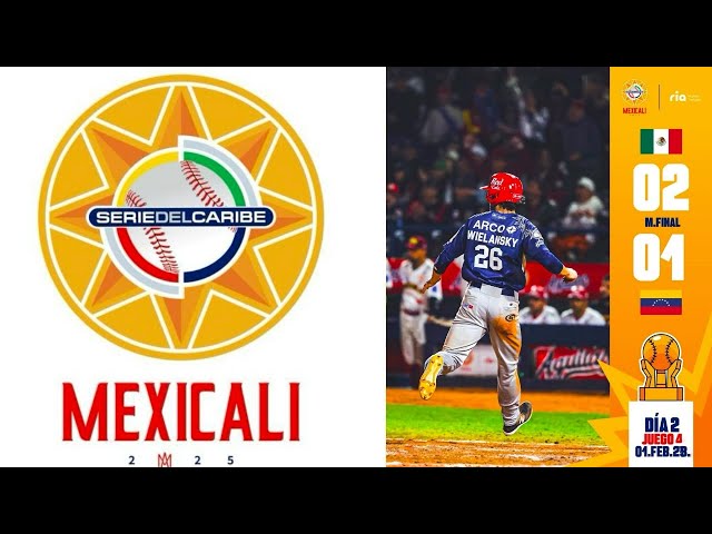 SERIE DEL CARIBE, JUEGO 4 CHARROS - CARDENALES