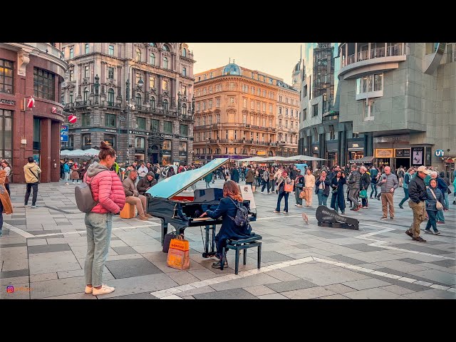 Autumn Walk Vienna, Stephansplatz, Wollzeile, Singerstraße, October 2024 | 4K HDR