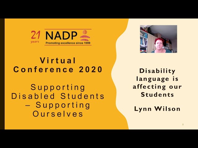 Disability Language is Affecting our Students