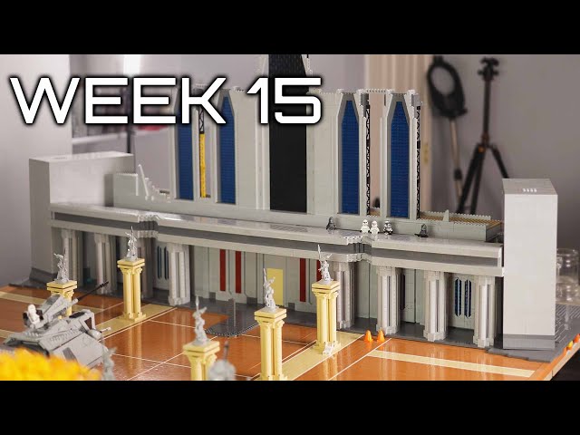 Building Raxus in LEGO | Week 15 - The Capital Building