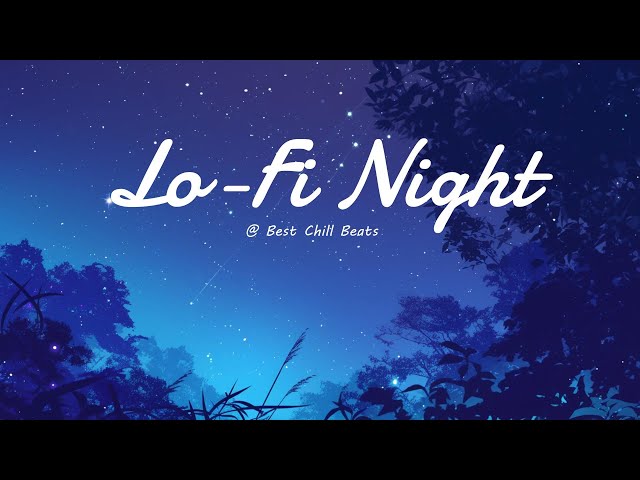 Best ”Lo-Fi Night 2” 1 Hour Mix 🎧勉強・作業用BGM｜Relax & Chill & Study & Work & Sleep【集中・睡眠】