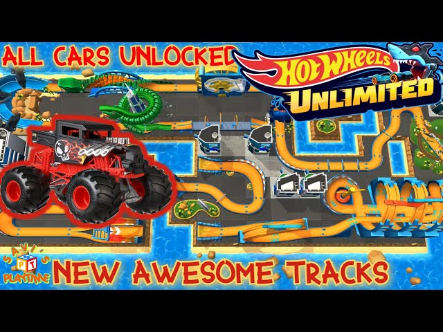 Hot Wheels Unlimited: ALL CARS & Tracks Unlocked Gameplay Walkthrough (iOS, Android)