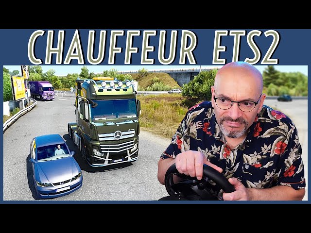 Chauffeur routier virtuel dans ETS2 🚛🛥️ Episode 1 : récupération d’un bateau à Setúbal