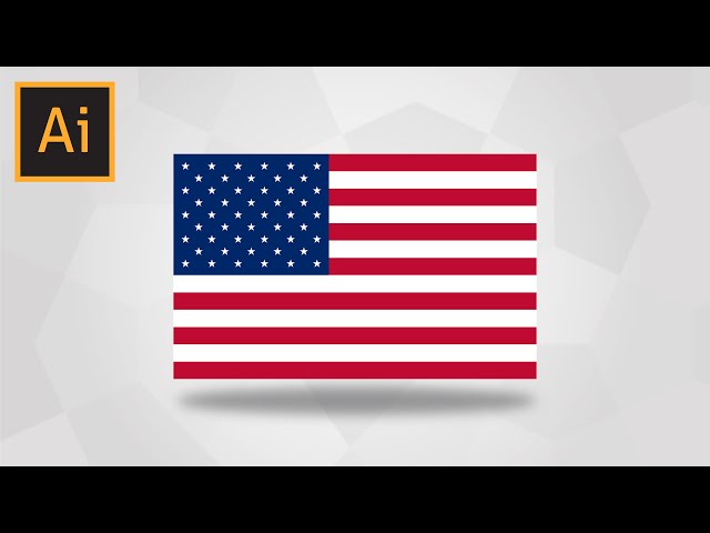 How To Draw The American Flag In Adobe Illustrator