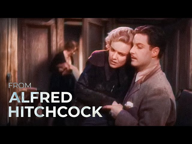 The 39 Steps (1935) Alfred Hitchcock | Robert Donat, Madeleine Carroll | Colorized Movie | Subtitles