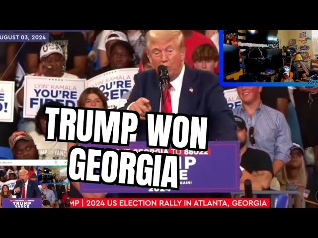 🔴#live TRUMP  Atlanta, Georgia 360 Oops