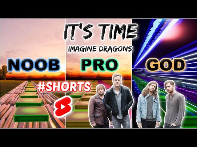 Imagine Dragons - It's Time - Noob vs Pro vs God (Fortnite Music Blocks) #shorts