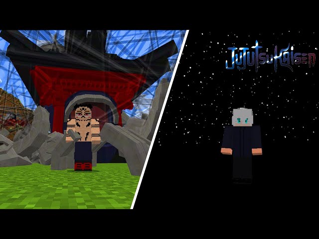 SAIU!!!NOVA MELHOR ADDON DE JUJUTSU KAISEN PARA MINECRAFT PE!!😱😱😱(JUJUTSU KAISEN V0.3)