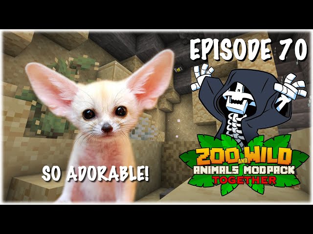 Is This the Cutest Animal EVER?! - Minecraft SMP: Zoo and Wild Animal (ZAWA) Mod - S3E70