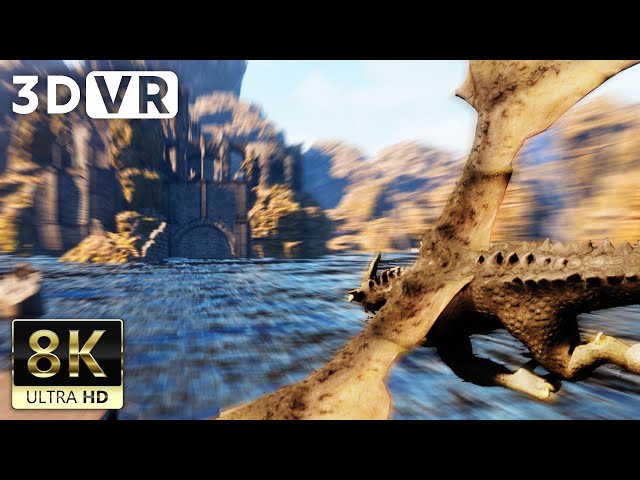 VR180 3D VIDEO | Dragon the ride - 8K ULTRA HD 60FPS