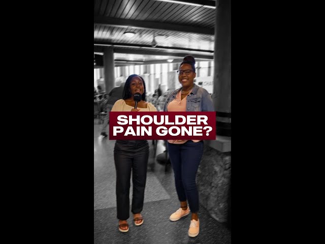 Her Shoulder Pain is GONE!