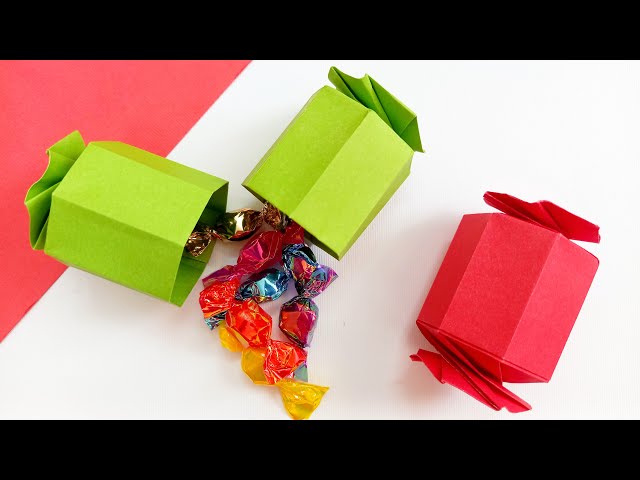 Create a Beautiful Origami Candy Box | Unique Paper Craft Idea | Step-by-Step DIY Guide