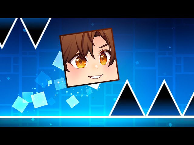 Glitch Plays GEOMETRY DASH...