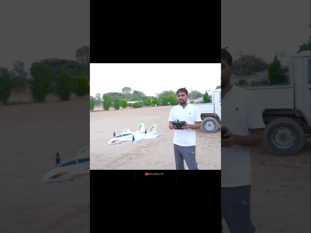 ✨Unboxing toy RC airplane ever ✈️ drone mode |  @MRINDIANHACKER #shorts #trending