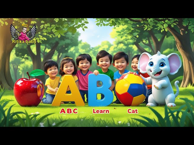 A for Apple B for Ball  Phonics Song ABC Alphabet Song #abclearningsongs |#nursaryrhymes #kidssongs