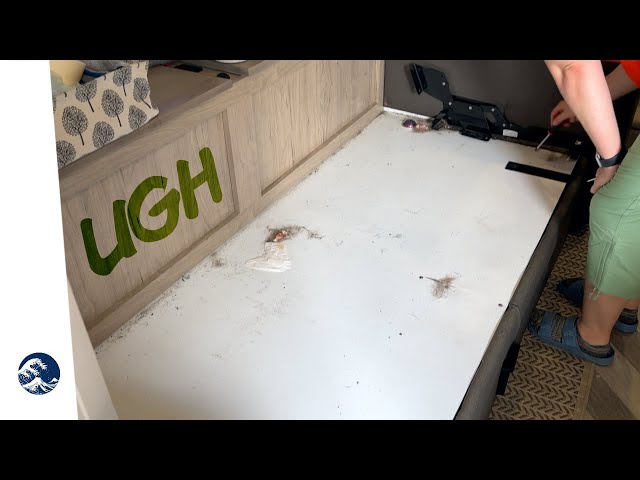 Easy RV Jackknife Sofa Remodel | Ember 201FBQ