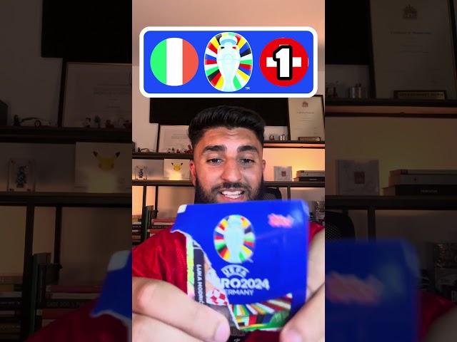 EURO 2024 STICKERS PREDICT SWITZERLAND VS ITALY 🇨🇭🇮🇹 #euro2024 #football