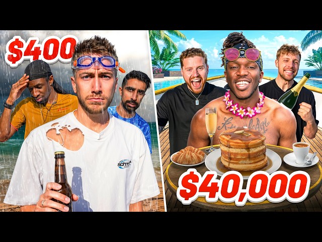 SIDEMEN $40,000 vs $400 HOLIDAY (EUROPE EDITION 2)