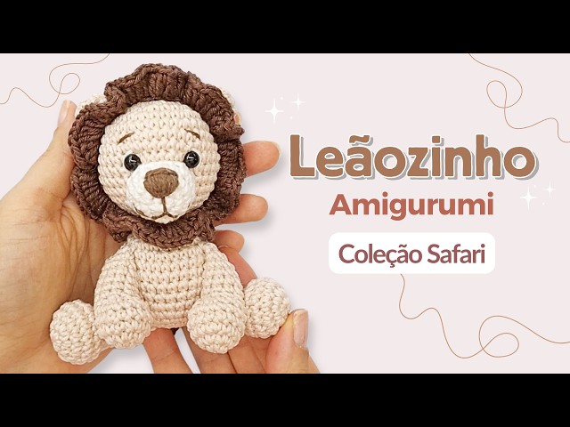 Crochet Amigurumi Lion Step by Step - For Maternity Door - Mobiles and Toys