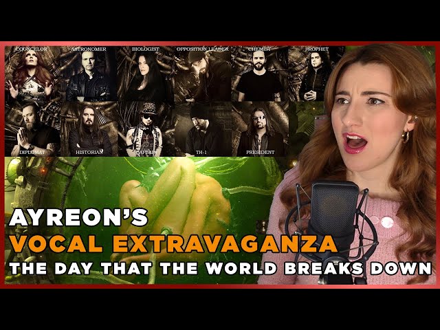 Did Ayreon really need ELEVEN Vocalists?! In Depth Vocal Analysis of "The Day The World Breaks Down"