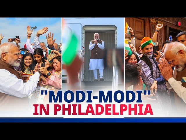 Indian diaspora in US gives POWERPACKED welcome to PM Modi