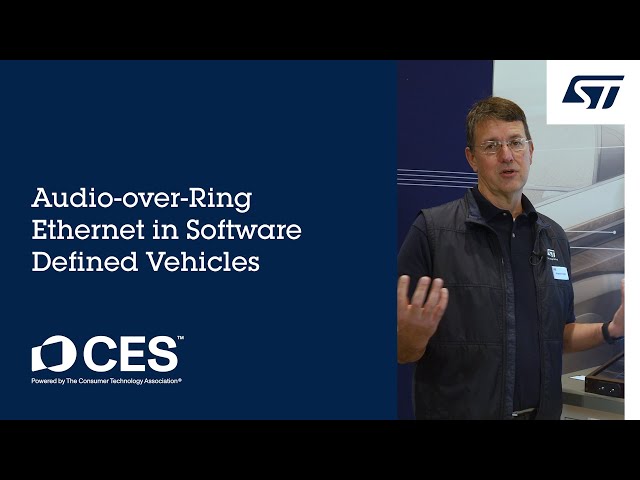 CES 2025: Audio-over-Ring Ethernet in Software Defined Vehicles