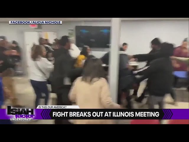 Is This Our America: Mayor involved in fight at Illinois meeting 