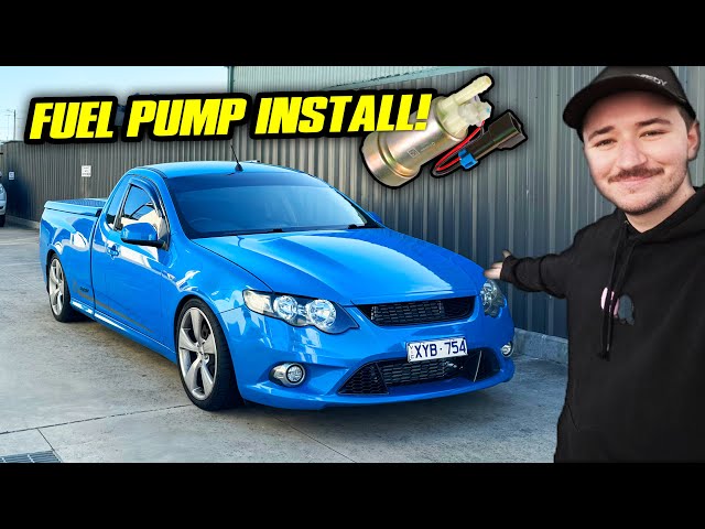 FG UTE FUEL PUMP INSTALL!   In-tank 460 500hp capable