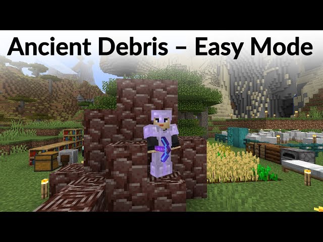 How to Find Ancient Debris in Minecraft 1.16 - Easy Mode