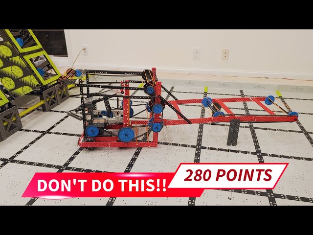 280 points - ILLEGAL VEX IQ Rapid Relay "Back-roller" Parallax robot reveal by Ben Lipper