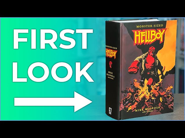 Monster-Sized Hellboy Hardcover Overview | The Biggest Hellboy Book Ever!