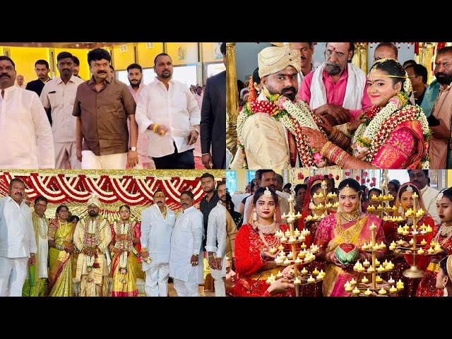 Marredpally Chirraboina Shyam Yadav Anna Marriage |Talasani Srinivas Yadav | Gold Man Narsingh Yadav