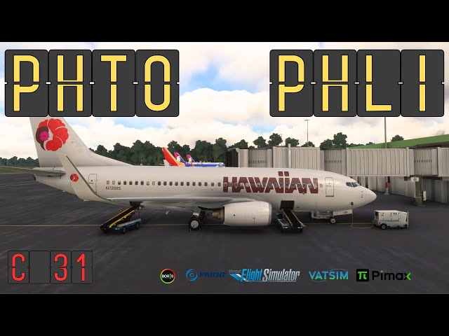 MSFS LIVE |PMDG 737 700 | TNFC Hawaiian Adventure | Hilo ✈ Lihue | Virtual Reality