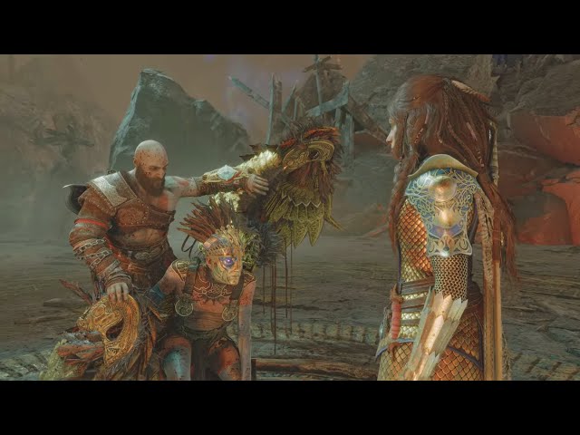 Kratos and Freya vs Gna - God of War Ragnarok