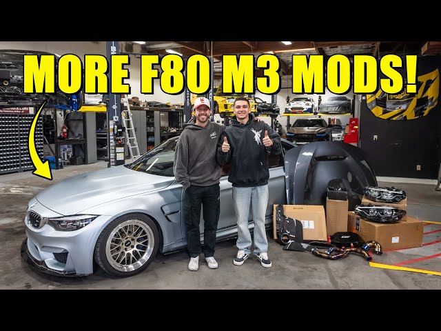 More Mods for Anthony’s F80 M3!