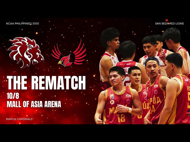 HYPE TRAILER | Mapua Cardinals VS San Beda Red Lions (NCAA100)