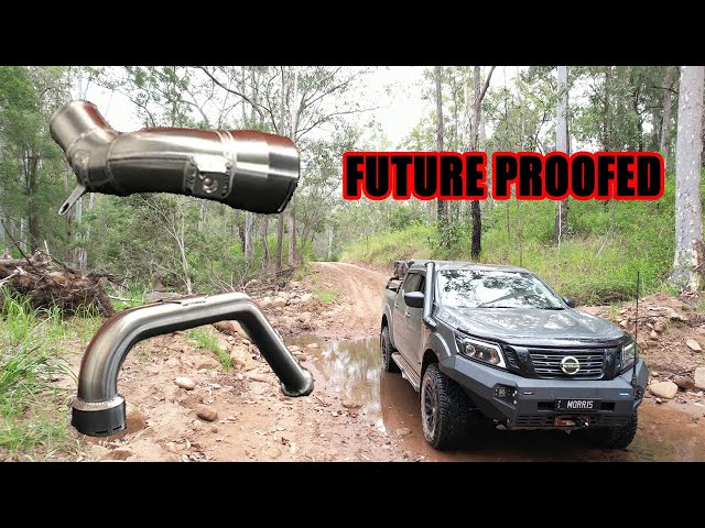 CRG Hot Pipe & Throttle Body Pipe Install | NP300 Navara Build