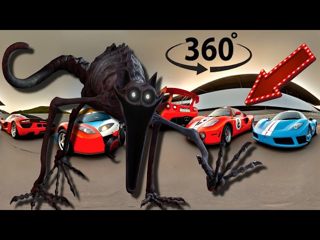 🎪🔍 Find  CatNap  Evil doer  in 360° VR   find me  #153   Poppy Playtime Chapter 3