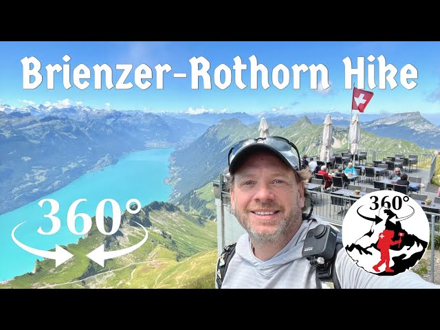 Incredible Views of the Alps from the Brienzer-Rothorn Hike, Switzerland (Daily 360° VR Video)