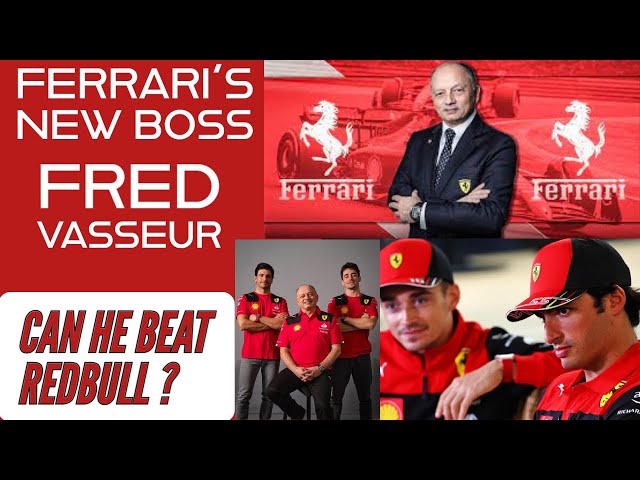 The Vision of Fred Vasseur: A New Era for Ferrari Racing- REDBET Racing