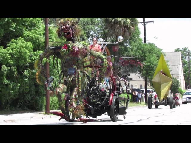 Art Car Parade in Victoria, Texas